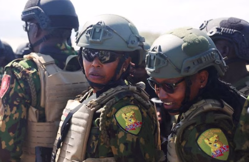 Kenyan police reinforcements land in Haiti