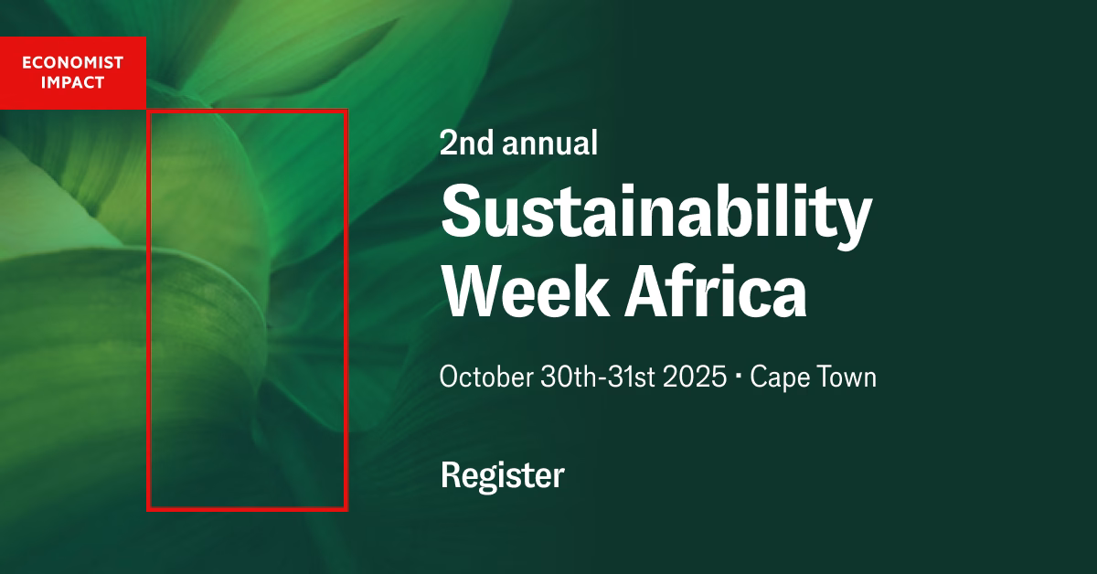 Economist Impact Announces The Return Of Sustainability Week Africa 2025 In Cape Town